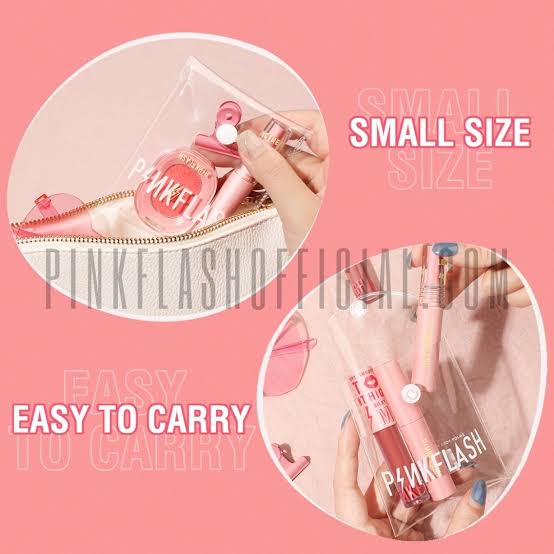 Pink Flash Mini Lipstick Bag - arsh cosmetics