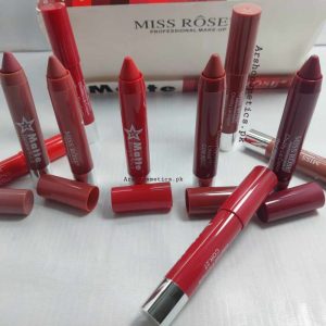 Missrose Lip Crayons Matte Batom Chubby Lipsticks Set of 6