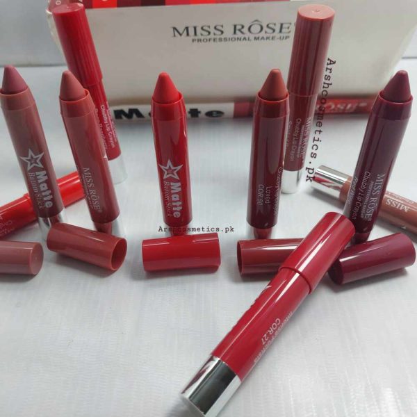 missrose matte lip botom crayons set of 10 matte lipsticks