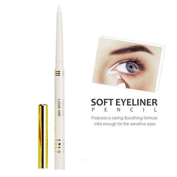 maliao waterproof soft white eye pencil