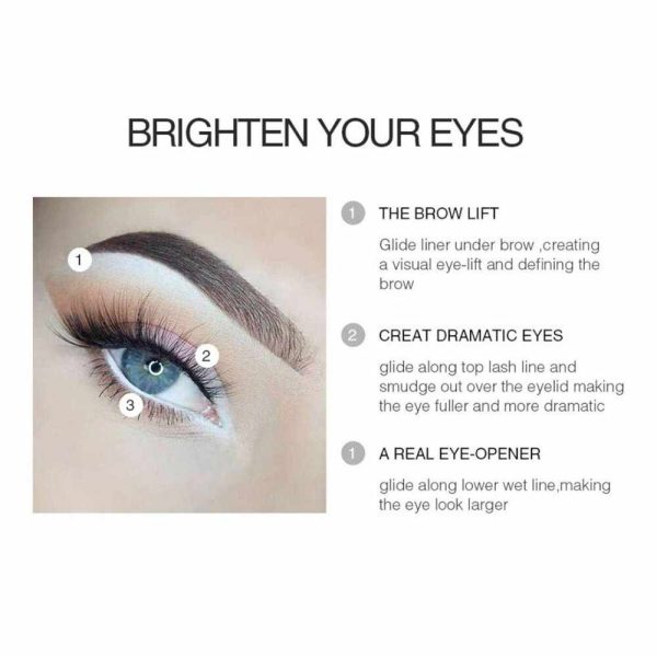 brighten eyes by points where to apply white malaio eye pencil white kajal