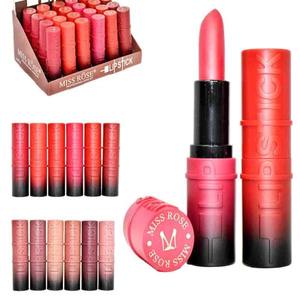 Missrose Set of Reds and pinks Semi Matte Lipsticks  set of 6