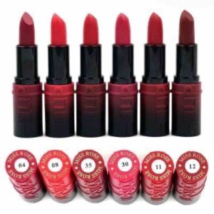 Missrose Semi Matte Lipsticks Set of 6 Reds