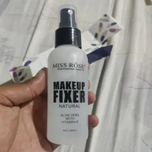 real image of miss rose Makeup Fixer and setting spray