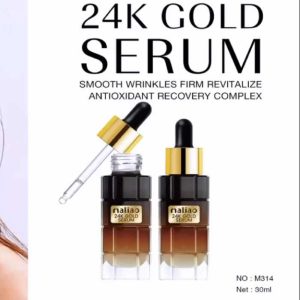 Maliao 24K Gold Serum Smooth Wrinkles Firm Revitalize 30ml Original