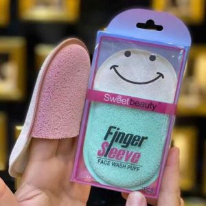 Sweet Beauty Finger Facewash Puff Finger Exfoliation Sleeve Cleanser Facial Puff
