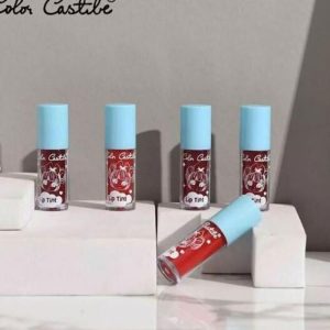 Color Castibe Matte Lip Tints Set of 10 Long Lasting Color Castle Reds Lip glosses