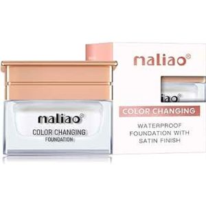 Maliao Color Changing Foundation Long Lasting and Waterproof Satin Finish Foundation
