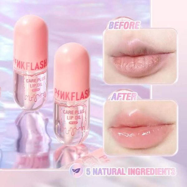 Pink Flash Lip Oil